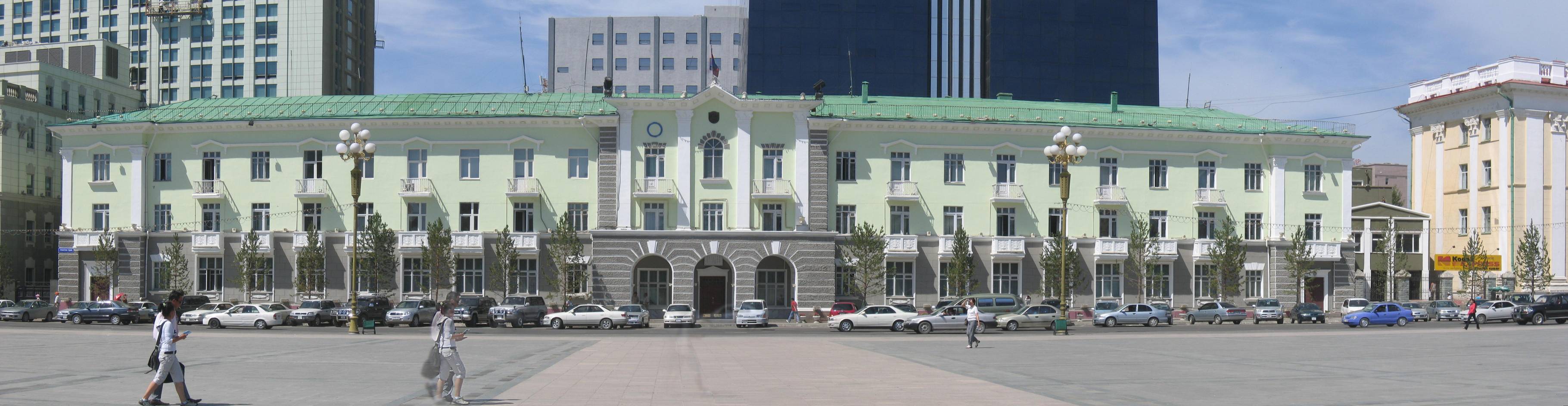 S&uuml;kbaatar Platz 10 Panorama
